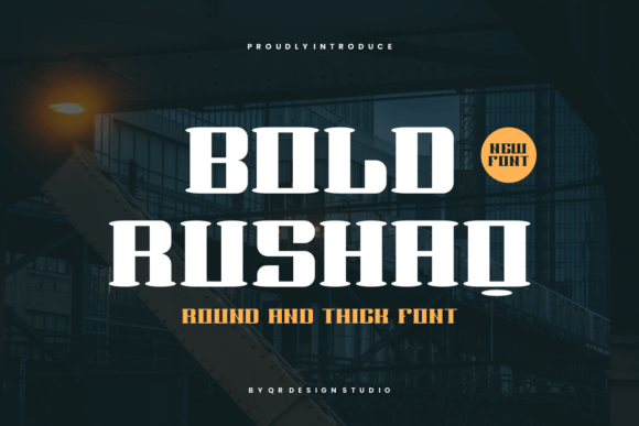 Bold Rushaq: The Serif Font for Scroll-Stopping Headlines