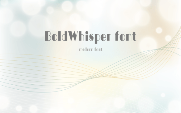 Bold Whisper: A Versatile Sans Serif Font for Crafters