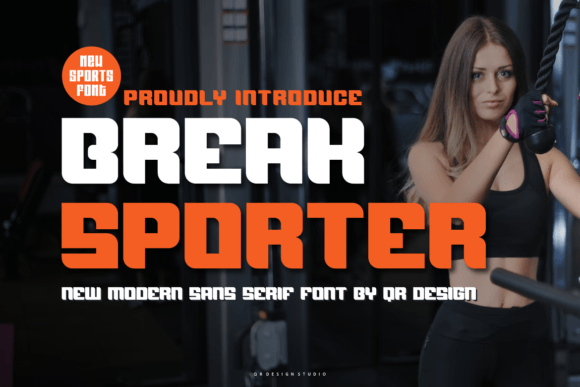 Break Sporter Font for Bold Campaigns