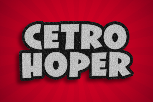 Cetro Hoper: A Bold Display Font for Editorial Impact