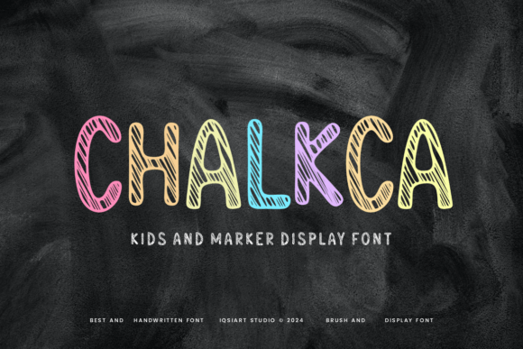 Chalkca: The Playful Font for Bold Branding