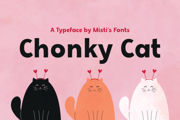 Chonky Cat Typeface: A Bold Branding Choice