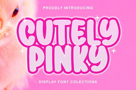 Cutely Pinky: A Bold Display Font for Campaigns