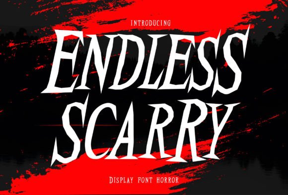 Endless Scarry: A Bold Blackletter Font for Web Design
