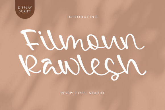 Filmoun Rawlesh: A Handwritten Typeface for Editorial Design