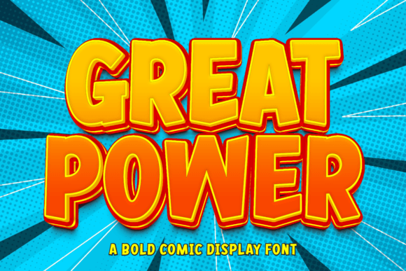 Great Power Font: Bold Branding for Small Business