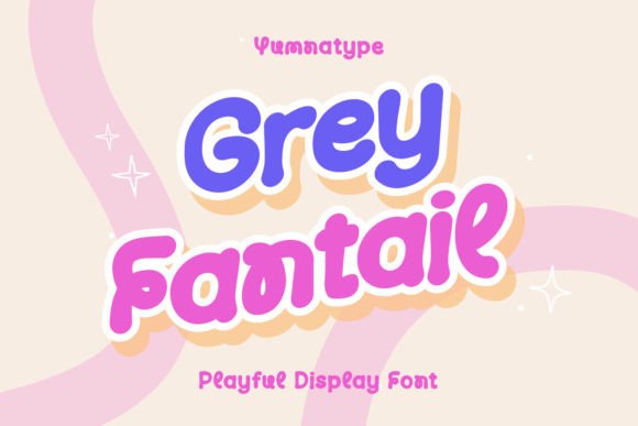 Grey Fantail: A Playful Display Font for Bold Branding