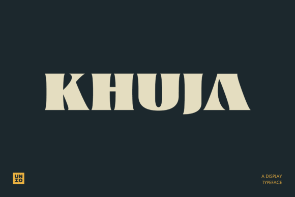 Khuja: A Bold Display Font for Modern Web Design