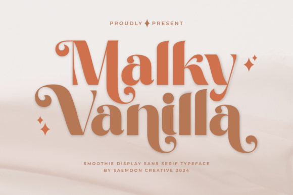 Malky Vanilla: A Premium Display Font for Makers