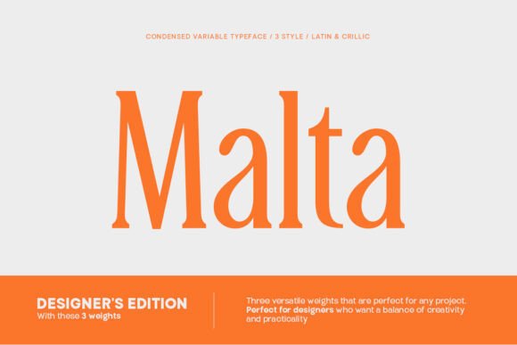 Malta: A Versatile Serif Font for Web Design