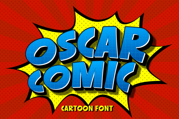 Oscar Comic Font for Makers