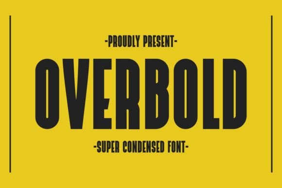 Overbold Font: High-Impact Typography for Web Design