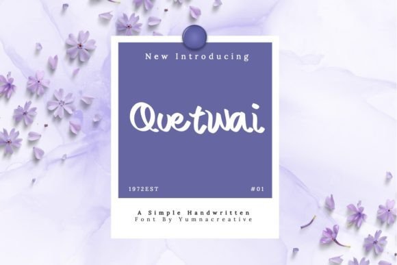 Quetwai: The Bold Handwritten Font for Impact