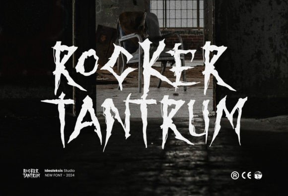 Rocker Tantrum: A Bold Display Font for Editors