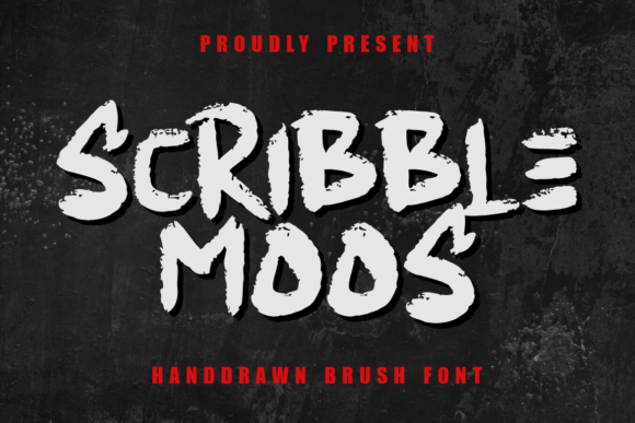 Scribble Moos: A Handdrawn Typeface for Editorial Impact