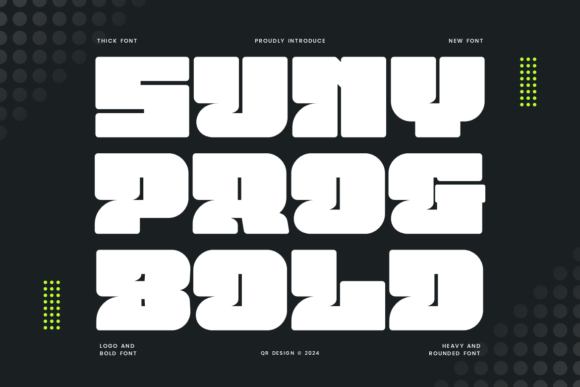 Sunyprog Bold: A Strong Typeface for Modern Web Design