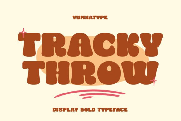 Tracky Throw: The Bold Display Font for Marketers